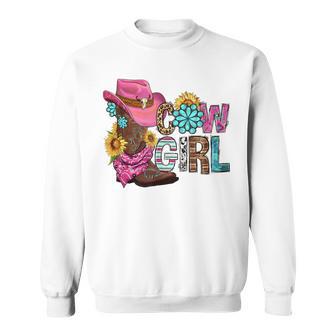 Western Cowgirl For Girls Women Sweatshirt - Monsterry AU