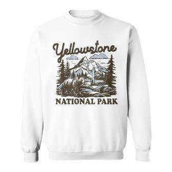 Yellowstone National Park Wyoming Sweatshirt - Monsterry