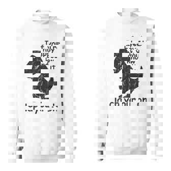 If You're Happy And You Know It Clap Your Oh Trex Sweatshirt | Seseable UK