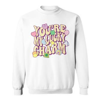 You're My Lucky Charm Feeling Lucky Vibes StPatrick' Day Sweatshirt | Mazezy