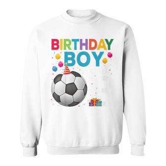Youth 3 Year Old Boy 3Rd Birthday Boy Football Sweatshirt - Thegiftio UK