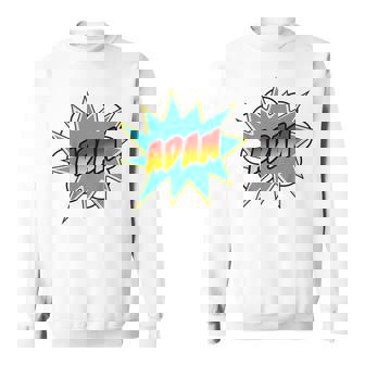 Youth Boys Adam Comic Book Superhero Name Sweatshirt - Thegiftio
