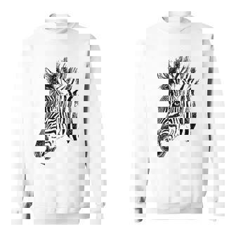 Zebra T Zebra For Girls Zebra Lovers Zebra Sweatshirt - Thegiftio