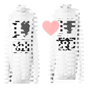 « I Love You » « I Heart You » Graphique Cool Sweater e - Cadeauxyz