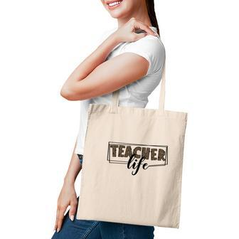 A Teacher Life Is A Useful Book Because It Doesnt Contain Much Knowledge Tote Bag - Seseable