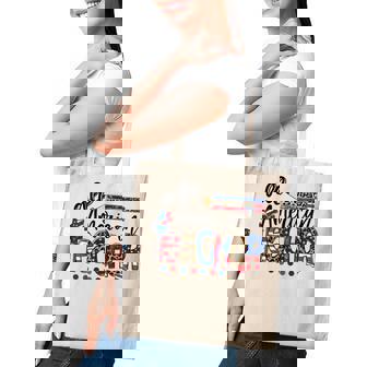 All American Teacher American Flag 4Th Of July Usa Teachers Tote Bag | Seseable CA