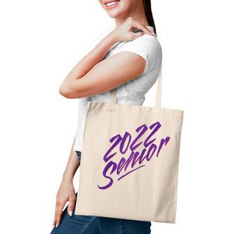 Class Of 2022 Senior Retro 80S Dancing Style Graduate Grads Raglan Baseball Tee Tote Bag - Seseable