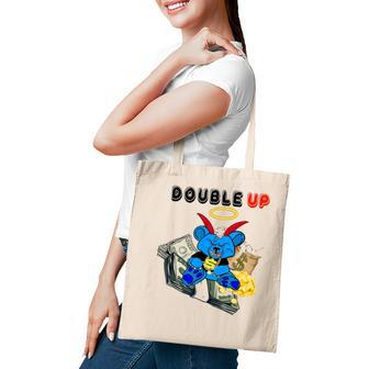 Cool Men Women Youth Money Making Teddy Bear Graphic Tee Tote Bag - Seseable