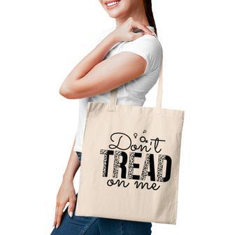 Dont Tread On Me Womens Right Custom Tote Bag - Seseable