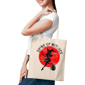 Drink Up Witches Funny Witch Costume Halloween Tote Bag | Seseable UK