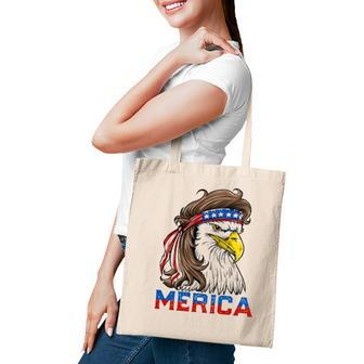 Eagle Mullet 4Th Of July American Flag Merica Usa Essential Tote Bag - Seseable
