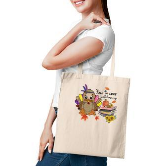 Fall In Love With Learning Teacher Tote Bag - Seseable
