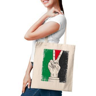 Free Palestine Gaza Palestinian Flag Stand With Falastin Tee Ver4 Tote Bag - Seseable