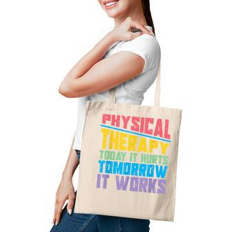 Funny Pt Therapist Pta Physiotherapy Physical Therapy Tote Bag - Seseable