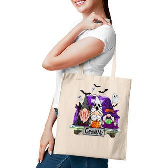 Gnomes Witch Truck Grammy Funny Halloween Costume Tote Bag - Seseable