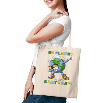 Go Planet Its Your Earth Day Dabbing Gift For Kids Tote Bag - Seseable