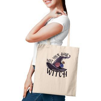 Halloween Black Magic Not Your Basic Witch Tote Bag - Seseable