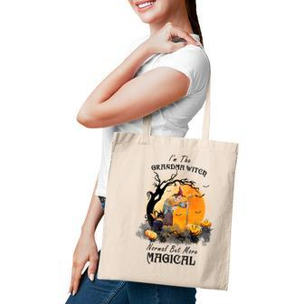 Hallowen Be Magical Witch I_M The Grandma Witch Normal But More Magical Tote Bag - Seseable