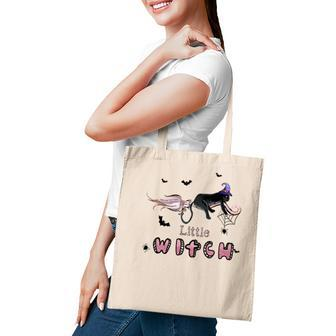 Hallowen Be Magical Witch Little Cat Witch Tote Bag - Seseable