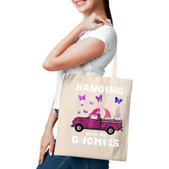 Hanging With My Gnomies Funny Halloween Costume Kids Adults Tote Bag - Seseable