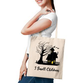 I Smell Children Kids Funny Costume Halloween Witch House Tote Bag - Seseable