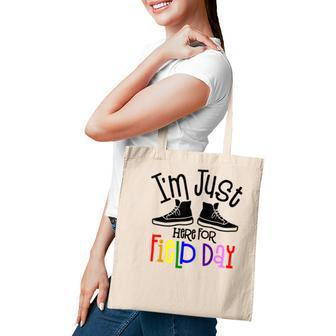 Im Just Here For Field Day Kids Sport Day 2022 Tote Bag - Seseable