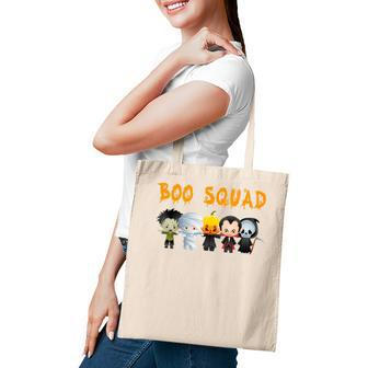 Kids Funny Halloween Trick Or Treat Tote Bag - Seseable