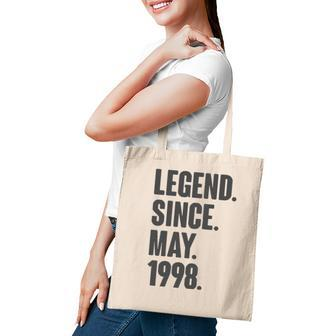 Legend Since May 1998 Birthday Gift For 23 Years Old Man Tote Bag - Seseable