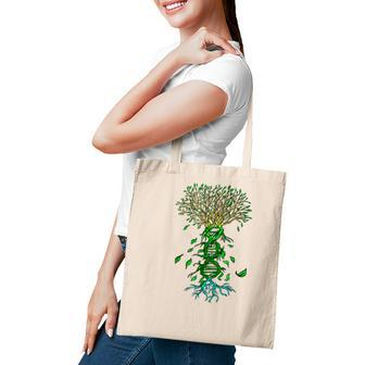 Life Tree Dna Earth Day Cool Nature Lover Environmentalist Tote Bag - Seseable