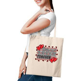 One Great Loved Teaher Is Teaching Hard Working Students Tote Bag - Seseable