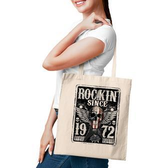 Rockin Since 1972 50 Years Old 50Th Birthday Classic Tote Bag - Seseable