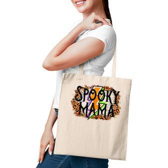 Spooky Mama Halloween Mama Mini Family Matching Costume Tote Bag - Seseable