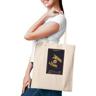 Tarrot Card Misterious The Witch Card Official Design Tote Bag - Seseable