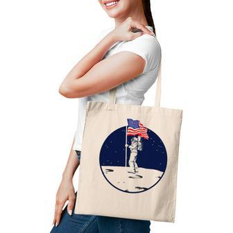 Us Flag Astronaut Independence Day 4Th Of July Party Tote Bag - Seseable