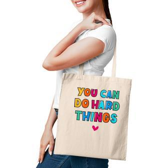 You Can Do Hard Things Counselor Teacher State Testing Tote Bag - Seseable