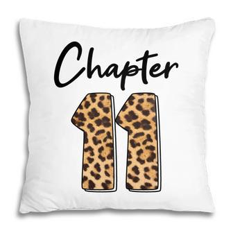 11Th Birthday Chapter 11 Leopard Great Gift Pillow - Seseable
