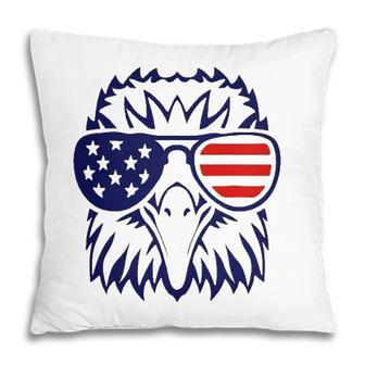 4Th July American Eagle Flag- Independence Day Pillow - Seseable