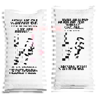 A Woman Cannot Survive On Wine Alone She Also Needs Pickleball Pillow | Seseable CA
