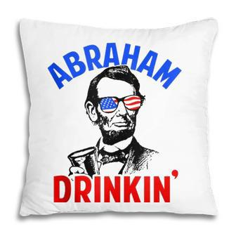 Abraham Drinkin Product 4Th July Independence Day Lincoln Pillow - Seseable