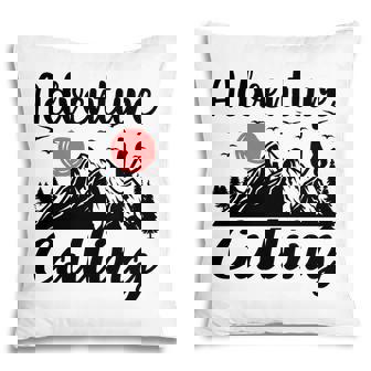 Adventure Is Calling Travler Lovers To Explore Pillow - Seseable