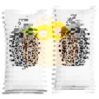 Auntie Leopard And Sunflower Pumpkin For Women Aunt Pillow - Seseable