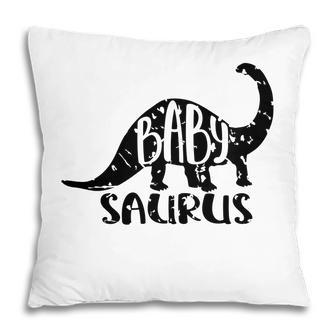 Baby Saurus Distressed Dinosaur Kid Pillow - Seseable