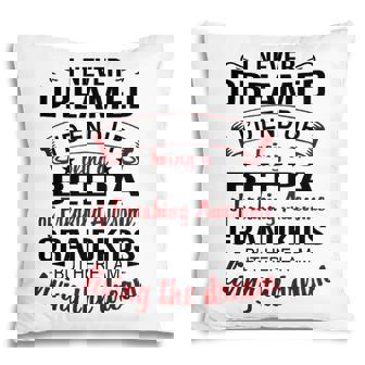 Beepa Grandpa Gift Beepa Of Freaking Awesome Grandkids Pillow | Seseable CA