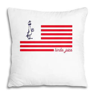 Birdie Juice Flag Golfing Lover Gift Pillow - Seseable