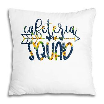 Cafeteria Squad Back To School Matching Group Sunflowers Pillow - Seseable