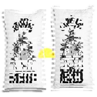 Cancun Beach Souvenir Mexico 2021 Vacation Family Pillow - Seseable