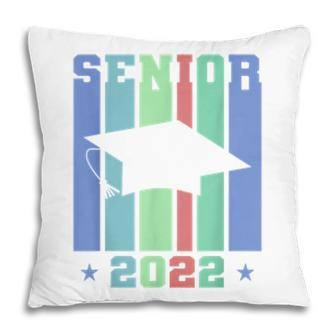 Class Of 2022 High School Or College Senior Graduation Cap Pillow - Seseable