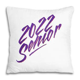 Class Of 2022 Senior Retro 80S Dancing Style Graduate Grads Raglan Baseball Tee Pillow - Seseable