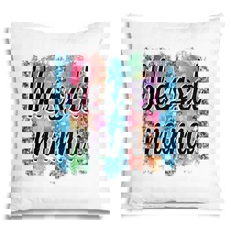 Colorful Blessed Mama Vintage Mothers Day Pillow | Seseable CA