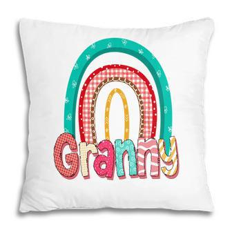 Colorful Rainbow For Granny From Daughter With Love Grandma New Pillow - Seseable